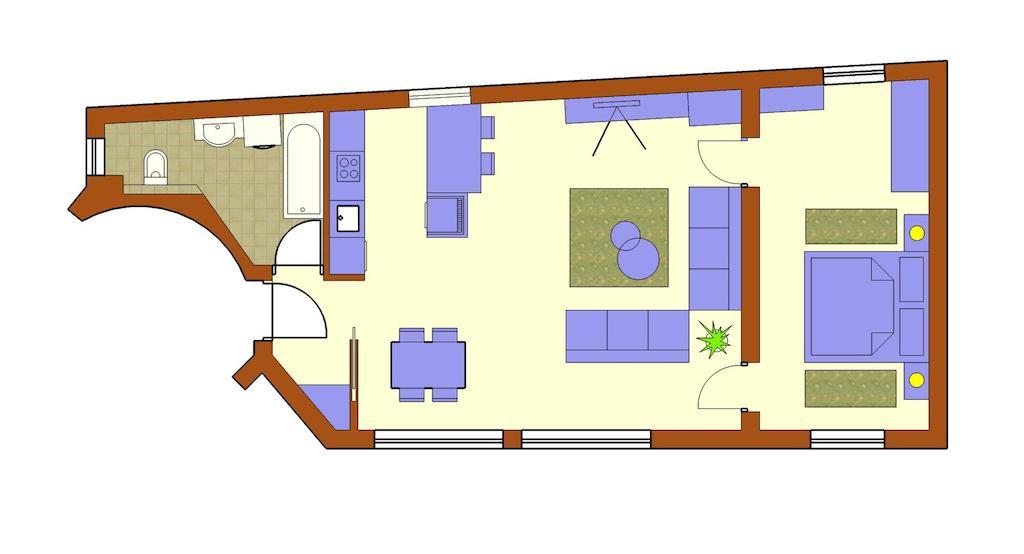 Apartment Atrium Plaza Ζάγκρεμπ Δωμάτιο φωτογραφία